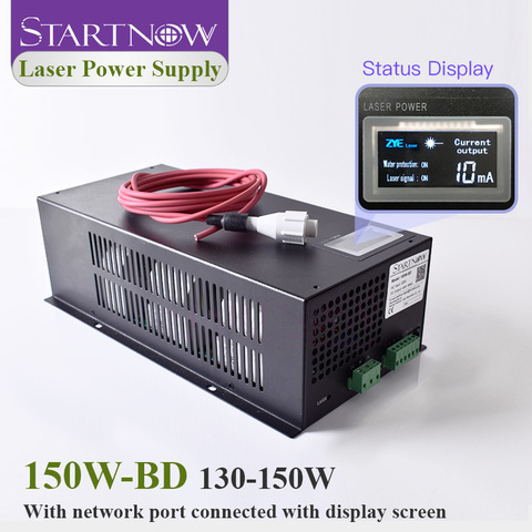 Startnow 150 Вт-bd CO2 130 Вт лазерный источник питания 220 Вт с дисплеем, Фотоэлементы 110 В в для лазерного устройства, резак, детали оборудования ► Фото 1/6