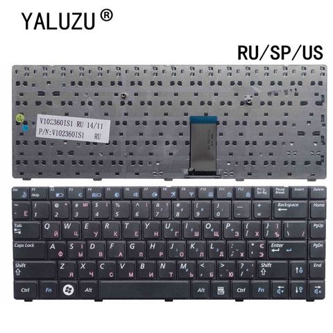 RU/SP/US клавиатура для ноутбука Samsung NP-R462 RV410 RV408 RV439 R467 R470 R465 R440 R429 R463 R468 R428 P467 R425 R430 ► Фото 1/3