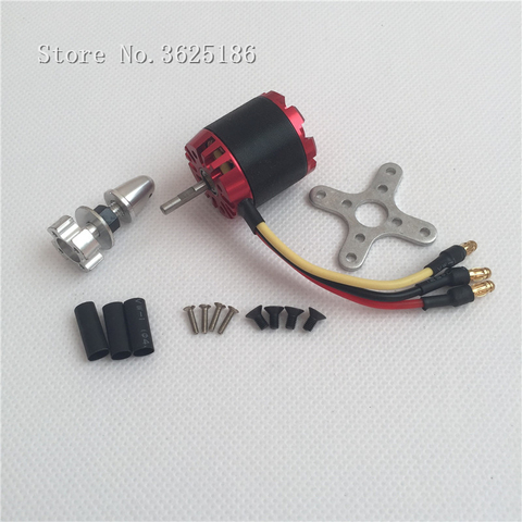 N2830 1000KV 1300KV 2830 бесщеточный двигатель Мультикоптер дроны 9045 10X6 10X5 реквизит DC outrunner двигатель ► Фото 1/4