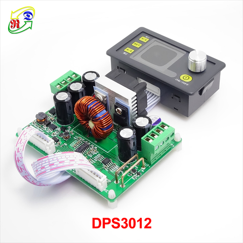 Понижающий Программируемый Модуль питания RD DPS3012, постоянное напряжение и ток, понижающий преобразователь напряжения с ЖК-дисплеем, вольтметр 32 в 12 А ► Фото 1/5