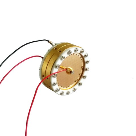 34 мм Капсула большая мембранная конденсаторная микрофонная капсула двухсторонняя позолоченная для записи студийного микрофона ► Фото 1/4