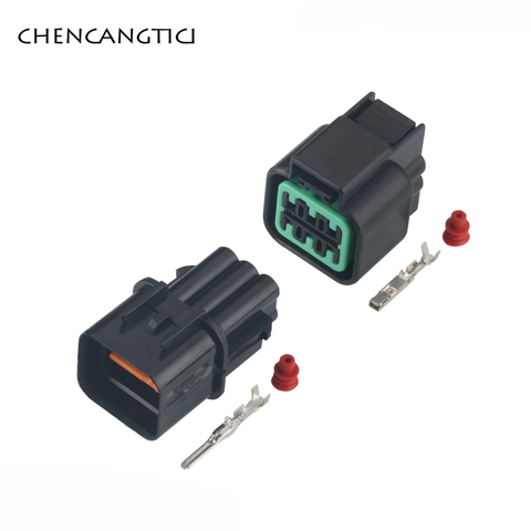 2 комплекта 6 Pin Way Kum Авто головка противотуманная фара разъем автомобиля Водонепроницаемая вилка для электрической розетки для HYUNDAI KIA PB625-06027 PB621-06020 ► Фото 1/3