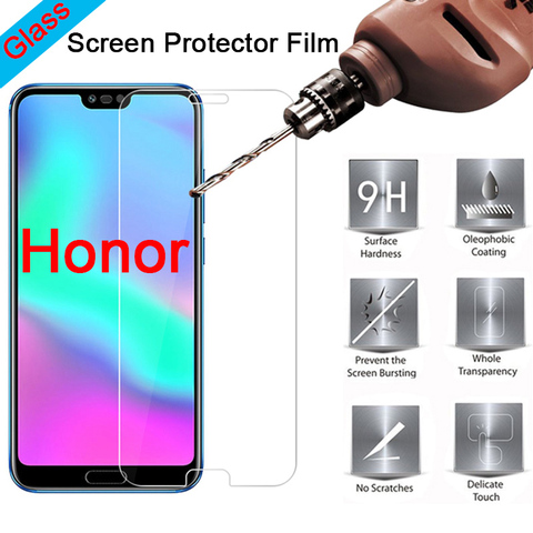 Защитное стекло для Honor 10 Lite, закаленное стекло для Huawei Honor 9 Light, Защита экрана для Honor 20 Pro 10i 20i, пленка для телефона ► Фото 1/6