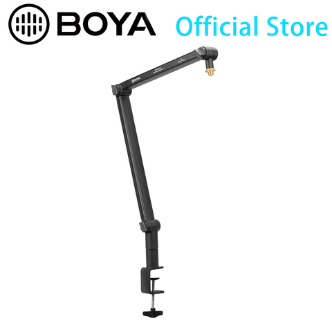 Держатель для микрофона BOYA BY-BA30 для профессионального проведения трансляций в реальном времени с креплением C-образного зажима ► Фото 1/6