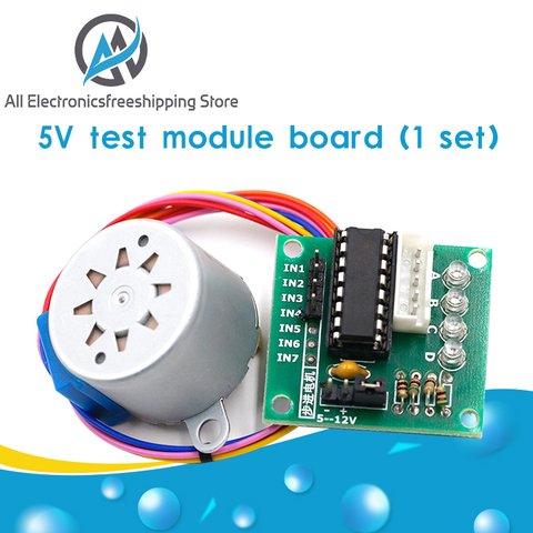 4-фазный шаговый двигатель + плата драйвера ULN2003 для Arduino + плата драйвера ULN2003, 1 лот 28BYJ-48-5V ► Фото 1/6