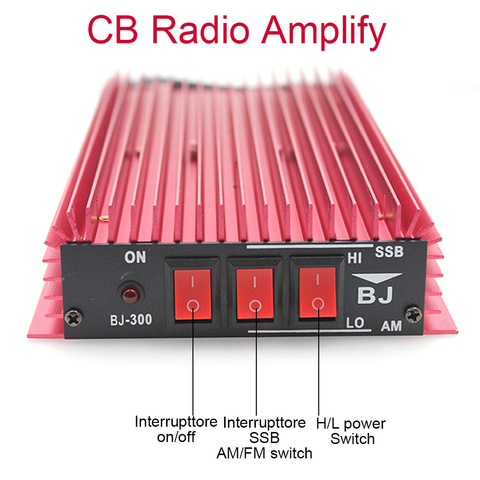 CB радиоусилитель мощности BJ-300 HF усилитель 3-30 МГц 100 Вт FM 150 Вт AM 300 Вт SSB Walkie Talkie CB-усилитель BJ300 PLUS ► Фото 1/6