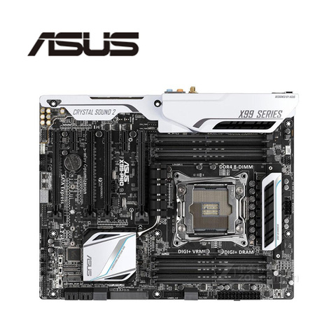 Для ASUS X99-PRO оригинальный использоваться для настольных ПК X99 X99M 2011 разъем LGA 2011 Core i7 LGA2011 V3 DDR4 материнская плата ► Фото 1/1