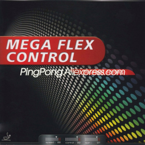 Резина для настольного тенниса GEWO Mega Flex Control (сделано в Германии), оригинальная резина для пинг-понга GEWO MEGA FLEX CONTROL 2,0 ► Фото 1/6