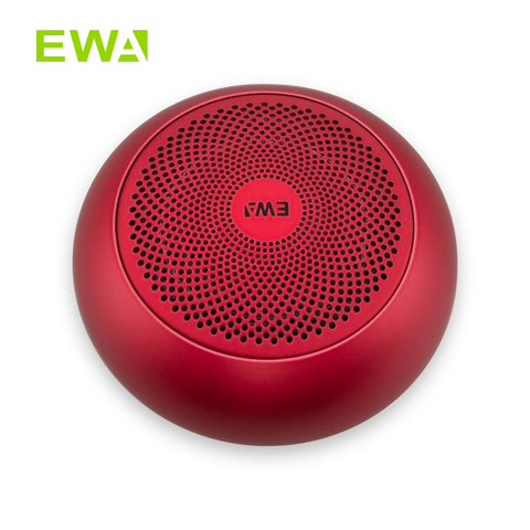 EWA A110Mini True Wireless Stereo (TWS) Mini Bluetooth колонки металлический портативный динамик жесткий чехол для путешествий в упаковке ► Фото 1/6