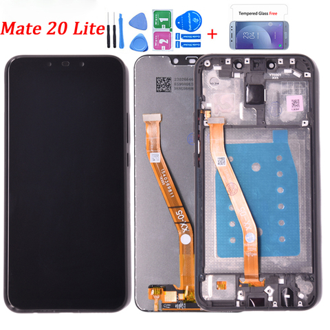 6,3 ''для Huawei Mate 20 Lite SNE-AL00, стандартный ЖК-дисплей, сенсорный экран, дигитайзер в сборе, запасной ЖК-дисплей Maimang 7 ► Фото 1/6
