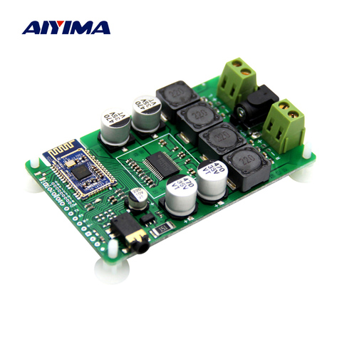 Bluetooth усилитель AIYIMA TPA3118, аудиоплата 2x30 Вт, стерео усилитель мощности, Aux, порт Sup, последовательный порт, изменение имени, пароля ► Фото 1/6