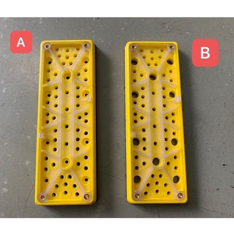 70x198 мм шлифовальные колодки с несколькими отверстиями подложка 70*198 мм крюк и петля резервная подставка с резервным копированием пластина ► Фото 1/3