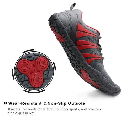 Мужские минималистичные кроссовки Zero Drop Sole, вулканизированные кроссовки с широким носком, Нескользящие, пляжные, для дайвинга, размер 48 ► Фото 1/6