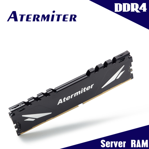 atermiter ram REG ECC ddr4 heatsink кулер PC4 4GB 8GB 16GB компьютерная память DDR4 2133MHz 2400MHz 2666MHz PC 1,2V Desktop компьютер for x99 комплект 2011 v3 материнская плата материнская плата пк пк игровой компьютер ► Фото 1/3