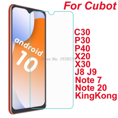 Для Cubot Quest C30 P30 P40 X20 X30 KingKong 3 CS Мини-закаленное стекло Защита экрана для Cubot J8 J9 Note 7 20 Pro стеклянная пленка ► Фото 1/6