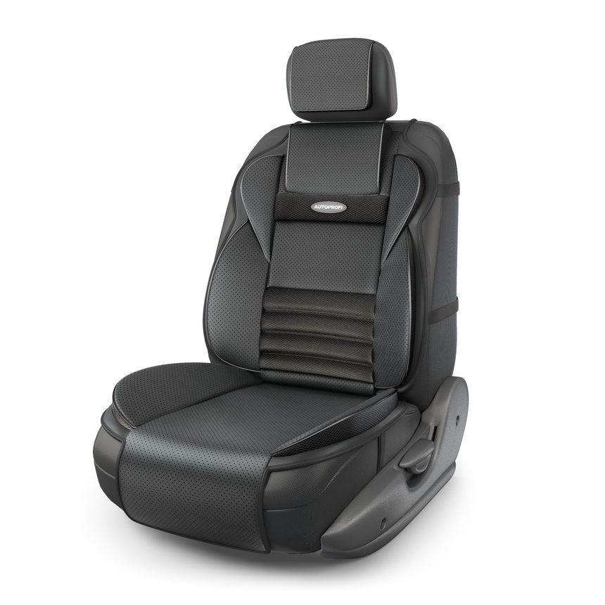 Накидка анатомическая на сиденье AUTOPROFI Multi Comfort  MLT-320G BK ► Фото 1/3