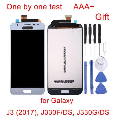 5 ″ для Samsung Galaxy J3 (2017) ЖК-экран и полный комплект аналого-цифрового преобразователя в сборе для Galaxy J3 (2017), J330F/DS, J330G/DS ► Фото 1/5