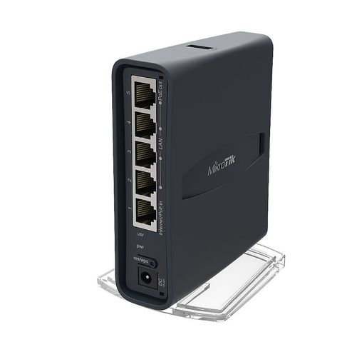 Двойная точка доступа 2,4/5 ГГц, точка доступа MikroTik WiFi AP hAP ac lite TC, домашняя точка доступа, фрезерный роутер ► Фото 1/3