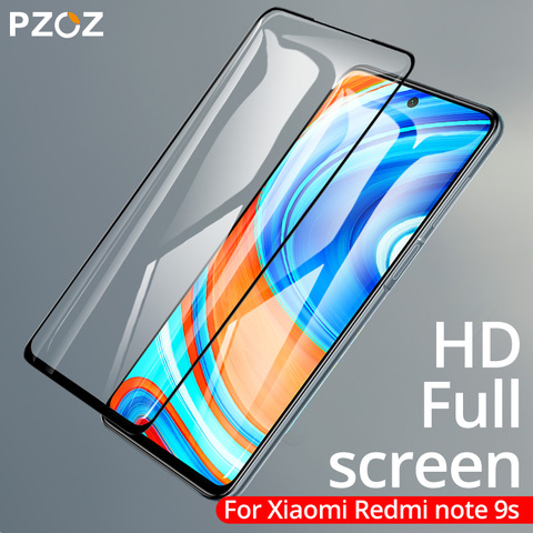 Закаленное стекло PZOZ для Xiaomi Redmi Note 9, 9s, 8T, 7, 8, K30, K20 Pro, 4X, 5 Plus, 7A, защита экрана с полным покрытием ► Фото 1/6