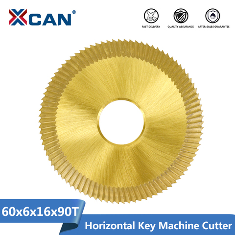 Пильный станок XCAN с одним боковым ключом, 60x6x16 мм, 90 т, резак для ключей, подходит для 238BS 2AS 2ALS 2ALS, машина для копирования ключей, слесарные инс... ► Фото 1/6