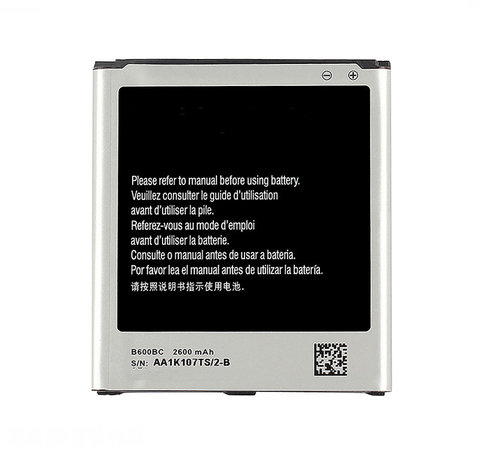 Сменный аккумулятор B600BE B600BC, 1x2600 мАч, для Samsung Galaxy S4 IV S 4 S4 Active i9500 i9505 I9508 i959 i337 i545 i9295 e330s ► Фото 1/3