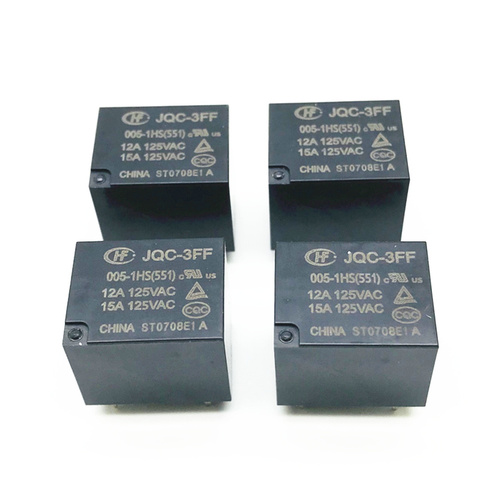 Реле HF3FF-JQC-3FF- 5VDC-1HS 12VDC-1HS 9VDC-1HS 24VDC-1HS(551) DIP4 5В 12В 24В DC ► Фото 1/3