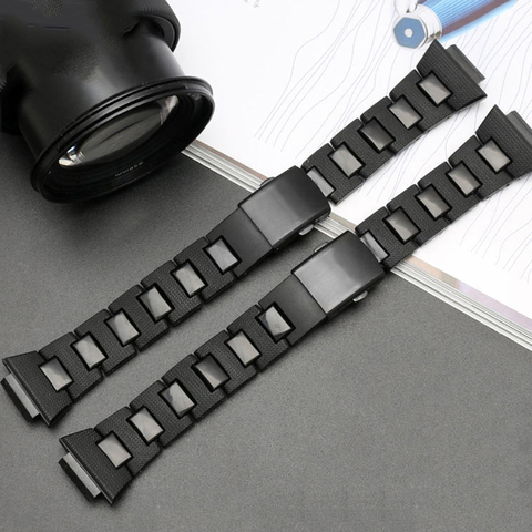 Ремешок для часов для Casio G-Shock DW-5600 DW-6900 GW-M5610 Series, пластиковый ремешок для часов из нержавеющей стали, браслет с инструментами ► Фото 1/5