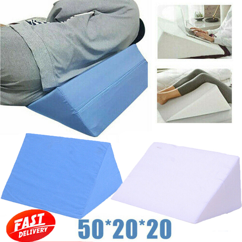 Multi-function Orthopaedic Leg Raise Acid Reflux Pillow Solid Color Foot Rest Bed Wedge Support Cushion ► Фото 1/6