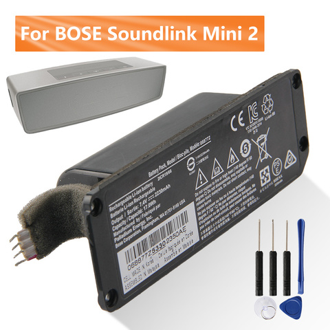 Оригинальный Сменный аккумулятор для BOSE Soundlink Mini 2 II, Bose 088789, 088796, 088772 оригинальный аккумулятор с бесплатными инструментами, 2230 мАч ► Фото 1/6