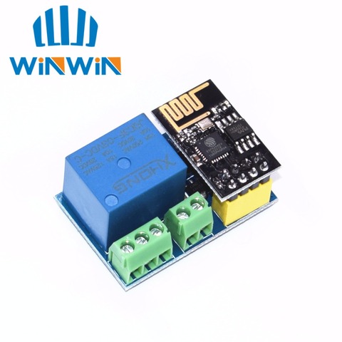 ESP8266 ESP-01 ESP-01S 5 в WiFi релейный модуль вещи умный дом пульт дистанционного управления Переключатель телефон приложение беспроводной WIFI модуль ... ► Фото 1/3