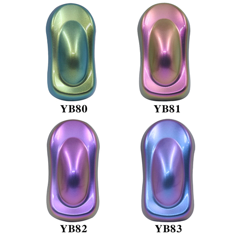Пигменты-хамелеоны Порошковая акриловая краска для покрытия автомобиля, краска для автомобиля, художественное ремесло ► Фото 1/6