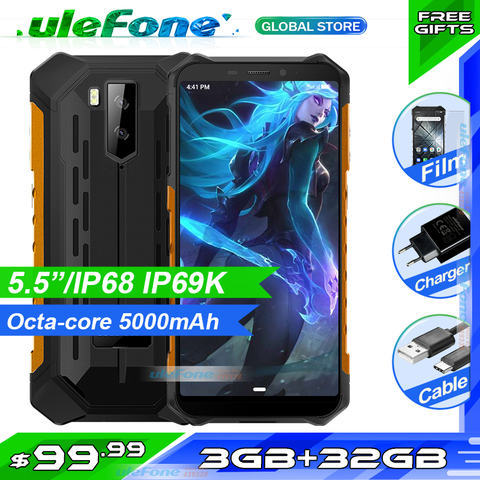 Чехол-накладка Ulefone смартфон Броня X5 Android 10,0 5,5 