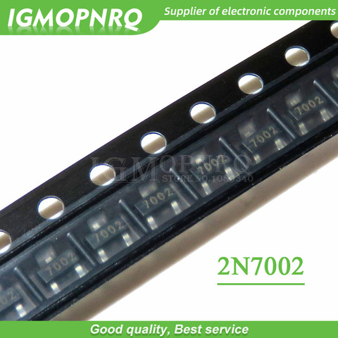 50 шт./лот 2N7002K-T1-E3 2N7002K-T1 SOT-23 2N7002K 2N7002 MOSFET N-CH 60 в 300 мА SMD новый оригинальный Бесплатная доставка ► Фото 1/1