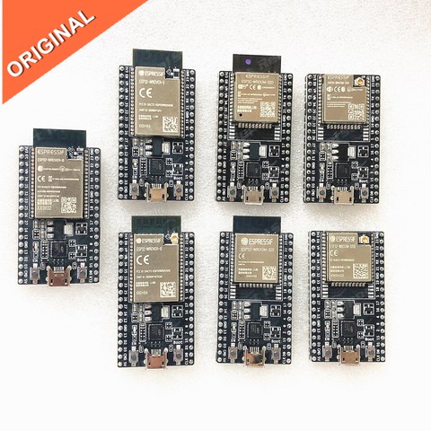 ESP32-DevKitC-32D 32U ESP32-DevKitC-32E ESP32-DevKitC-32UE ESP32-DevKitC-VB ESP32-DevKitC-VE ESP32-DevKitC-VIE макетная плата ► Фото 1/1