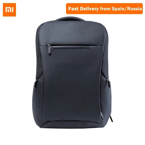 Оригинальные рюкзаки Xiaomi Mi для деловых поездок, многофункциональная сумка 2 поколения, 26л, большая емкость, для 15,6-дюймового офисного ноутбука ► Фото 1/6