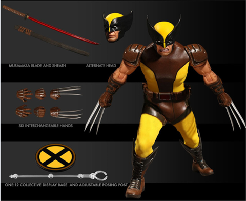 One:12 Marvel X-men Wolverine Super Hero 6 дюймов сочлененные экшн-Фигурки игрушки ► Фото 1/1