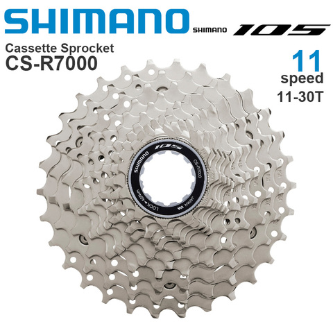 SHIMANO 105 R7000 11v кассеты звездочки CS-R7000 CS-HG700-11 11-Скорость 11-34T 11-28T 11-30T 11-32T 12-25T оригинальных запасных частей ► Фото 1/5