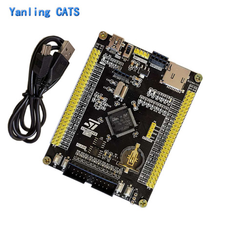 Макетная плата STM32F103VET6 Arm Cortex M3 STM32F103VCT6 Discovery MCU LQFP100 Pin, основная плата, 1 шт. ► Фото 1/6