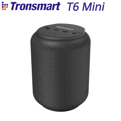 Tronsmart T6 мини наушники-вкладыши TWS Bluetooth 5,0 Динамик 15 Вт IPX6 Водонепроницаемый Беспроводной Динамик 24 часами проигрывания во время езды на открытом воздухе Портативный Динамик ► Фото 1/6