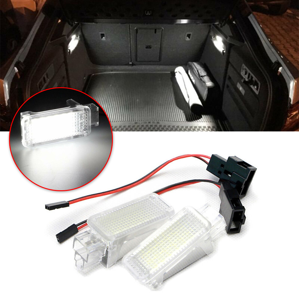 2X Светодиодный фонарь для багажника подсветка багажника для Skoda Octavia Fabia Superb Roomster Kodiaq светодиодный фонарь для багажного отделения ► Фото 1/6