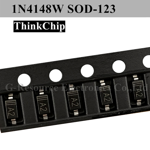 1N4148W SOD-123 1206 SMD коммутационный диод 1N4148 (маркировка A2) долгосрочная поставка ► Фото 1/1