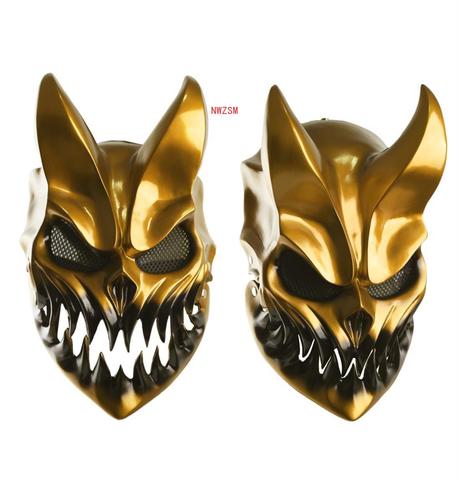 Маска Deathmetal Kid of Darkness Demolisher Shikolai Demon Masks для косплея на Хэллоуин ► Фото 1/6