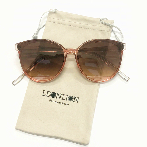 LeonLion 2022 модные новые солнцезащитные очки Женские винтажные Роскошные Брендовые очки зеркальные классические винтажные Oculos De Sol Feminino UV400 ► Фото 1/6