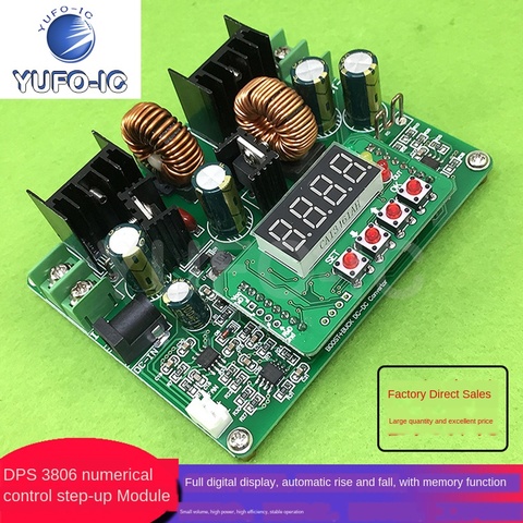 DPS3806 DC-DC CNC Step-up /down Module, числовое управление, постоянный ток, напряжение, постоянный ток, источник питания, Регулируемый Step up down X-0.18 ► Фото 1/5