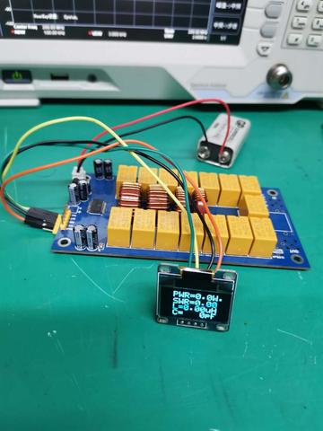 ATU-100 DIY комплекты 1,8-50 МГц ATU-100mini автоматический антенный тюнер N7DDC 7x7 + OLED, программирование/SMD/чип припаянный ► Фото 1/6