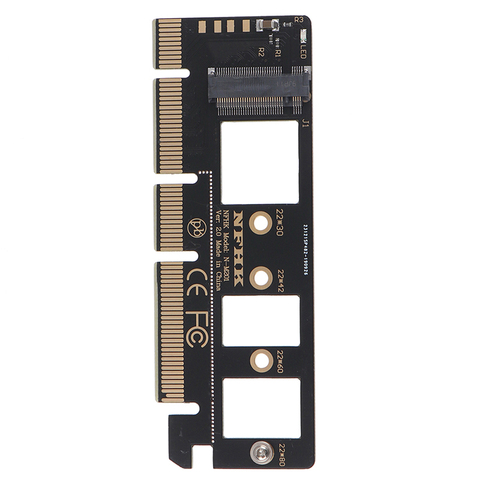 Адаптер PCIe NVMe m.2 ngff ssd в PCIe pci express 3,0x4x8x16 ► Фото 1/6