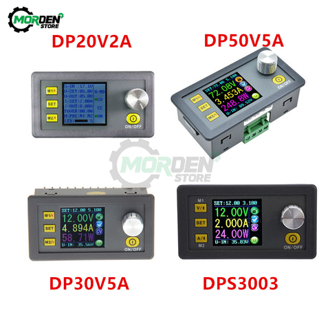 DP30V5A DP50V5A постоянное напряжение постоянный ток понижающий программируемый модуль питания Преобразователь напряжения вольтметр 30В 50В ► Фото 1/6