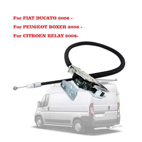 Автомобильный задний нижний левый дверной замок для Fiat Ducato Peugeot Boxer Citroen Jumper 2006-ON 1345734080 1385567080 1612788680 ► Фото 1/5