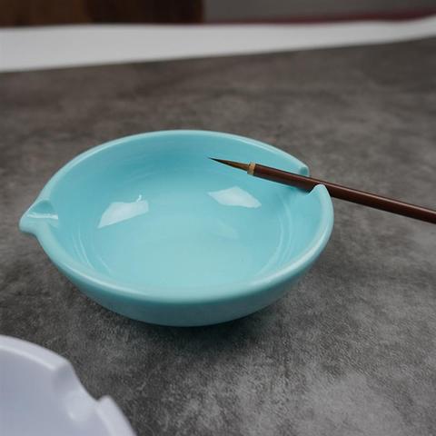 Многофункциональная чернильная тарелка для китайской каллиграфии и живописи Sumi-e ► Фото 1/6