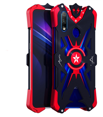 Для Huawei Y9 Prime 2022 P Smart Z Роскошный Новый сверхпрочный бронированный металлический алюминиевый чехол для Honor 9X Pro Honor Play 3 задний Чехол ► Фото 1/6